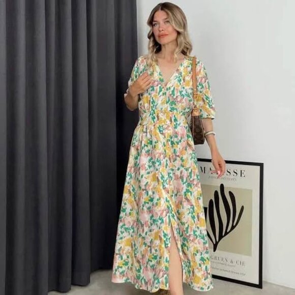 Brand Reserved summer dress 100% viscose - Picture 3 of 6